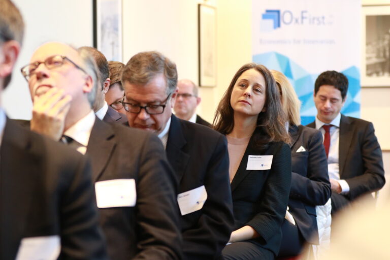 Audience at an OxFirst IP & Competition Forum session